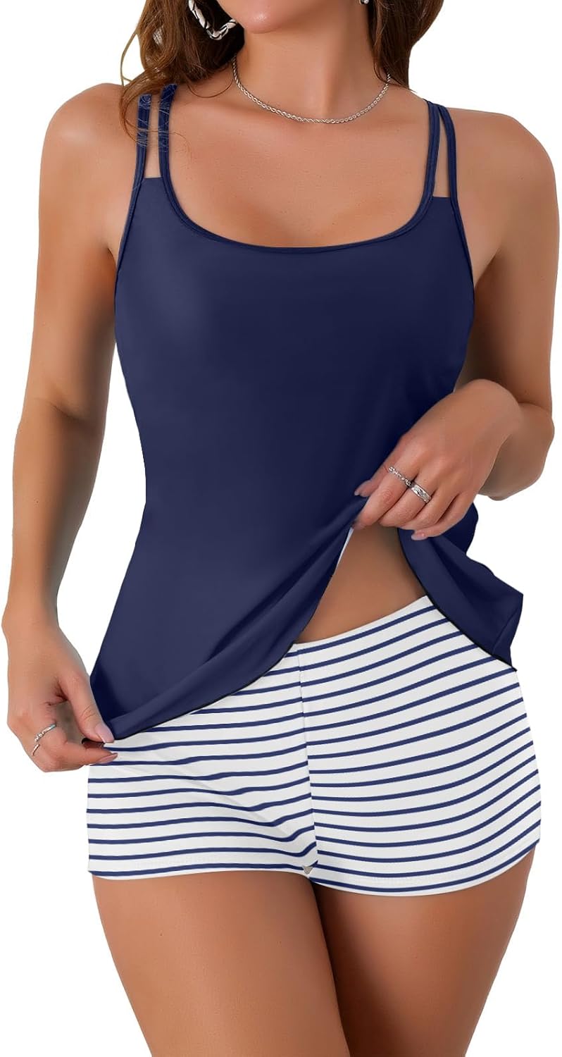 B2prity Tankini Swimsuits for Women with Tummy Control and Style