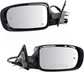 TRQ Driver & Passenger Power Heated Mirrors with Blind Spot Indicator
