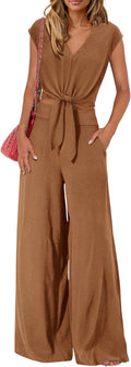 PRETTYGARDEN Women's Summer 2 Piece Outfits 2025 - Flowy Crop & Wide