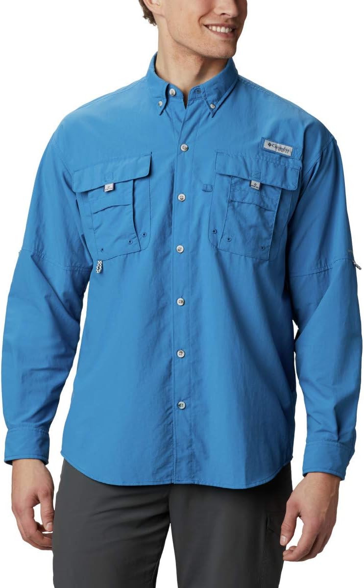 Columbia Men's PFG Bahama II Long Sleeve Shirt for Comfort