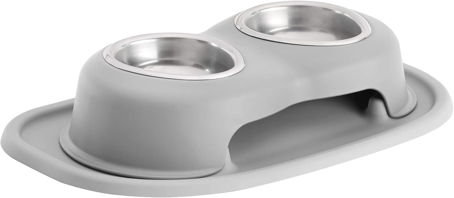 WeatherTech Double High Pet Feeding System for Dogs and Cats