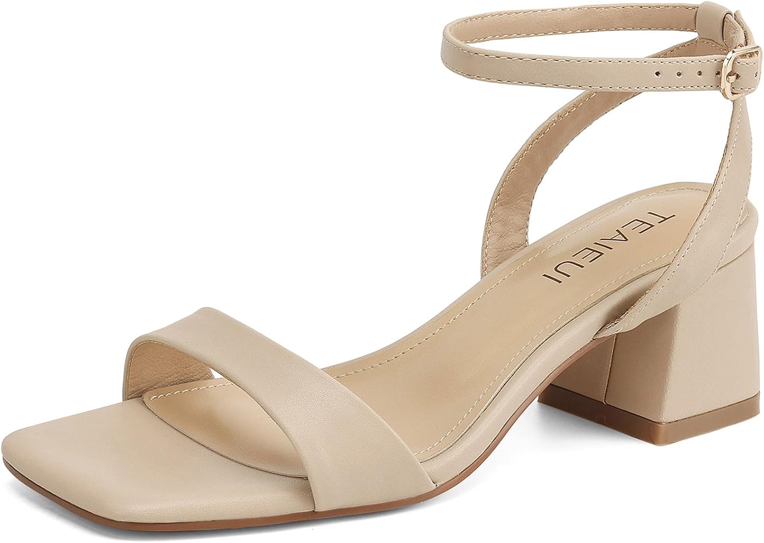 Stylish Women's Heeled Sandals with Comfortable Block Heels