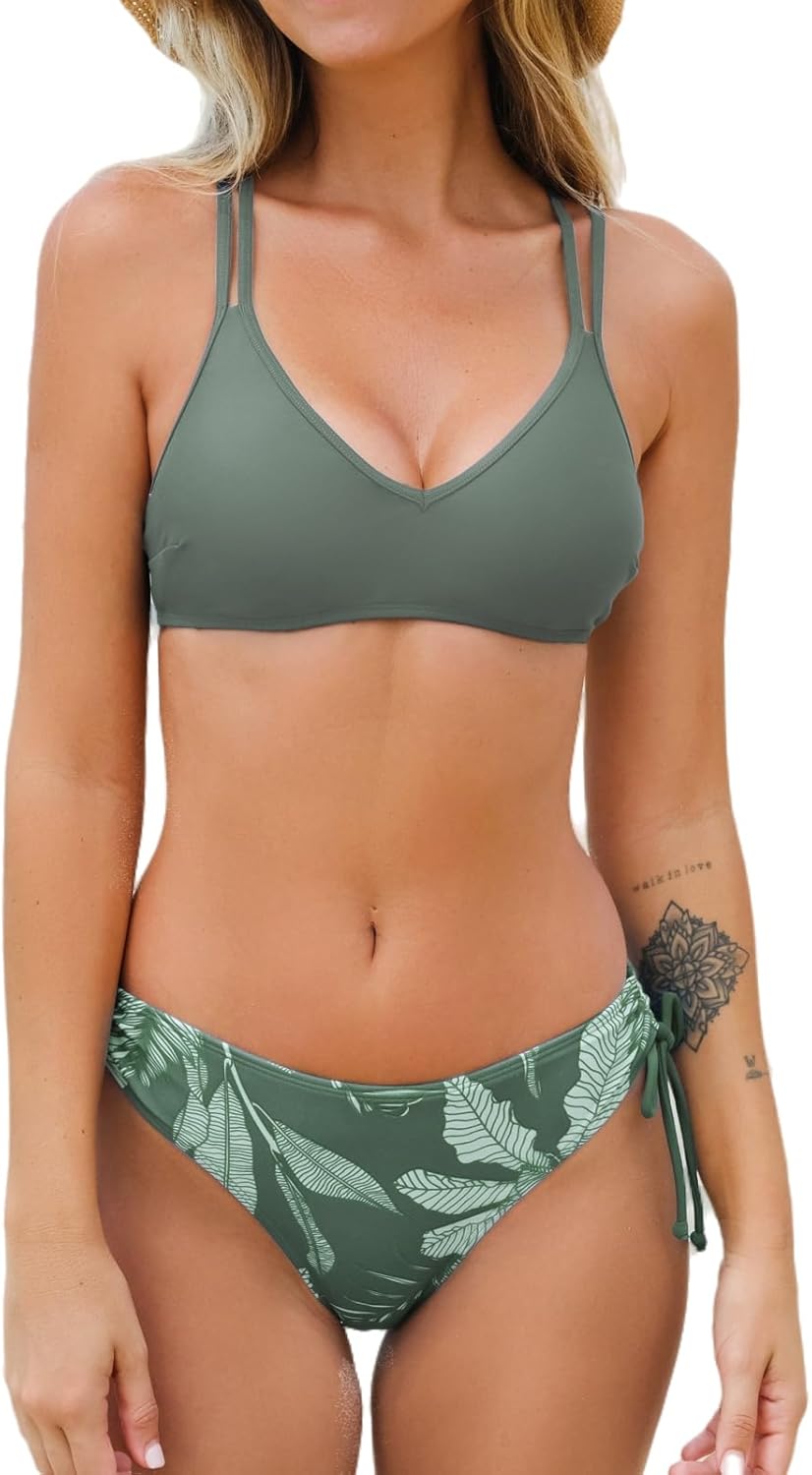 CUPSHE Women Swimsuit Bikini Set for Stylish Summer Fun