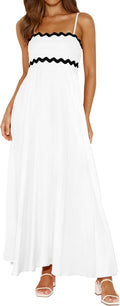 Spaghetti Strap Maxi Dress for Women by PRETTYGARDEN for Summer