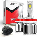 LASFIT H11 H8 H9 LED Bulbs 6000K Cool White - Powerful Plug and Play