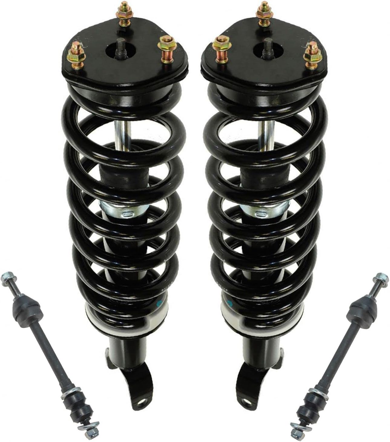 TRQ Front Suspension Kit for Dodge Ram 1500 - Complete Assembly