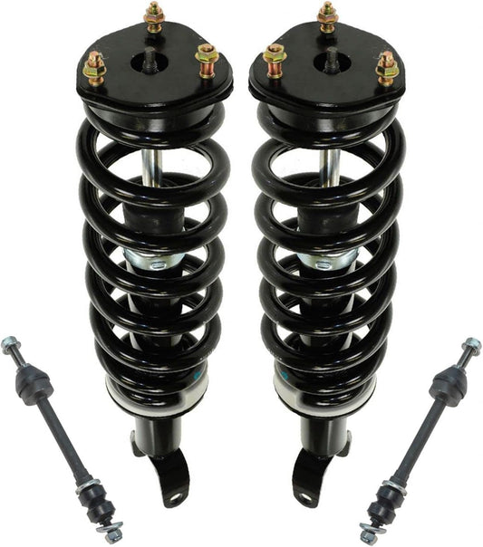 TRQ Front Suspension Kit for Dodge Ram 1500 - Complete Assembly