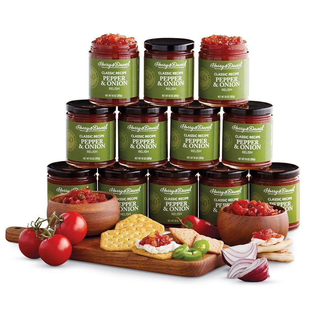 Classic Recipe Pepper & Onion Relish for Sandwiches & More
