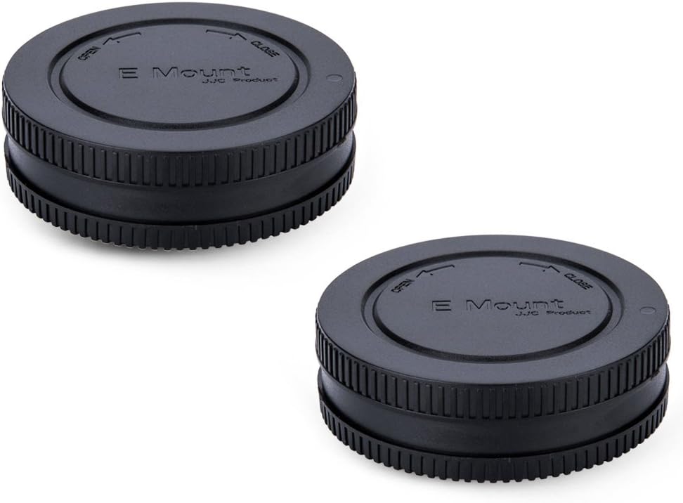Protective Duo for Sony Cameras: JJC Cap Kit