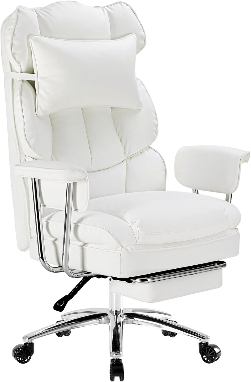 Executive Ergonomic Desk Chair - Big Tall, Comfy Lumbar Support