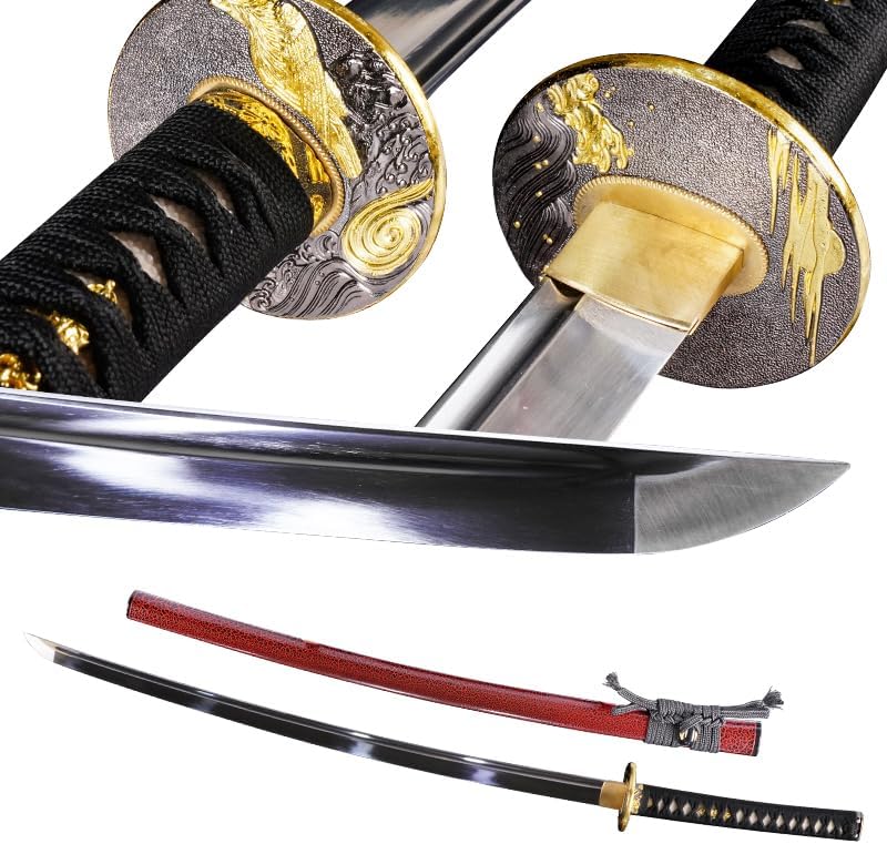 Japanese Samurai Katana Sword - 1060 High Carbon Steel Blade