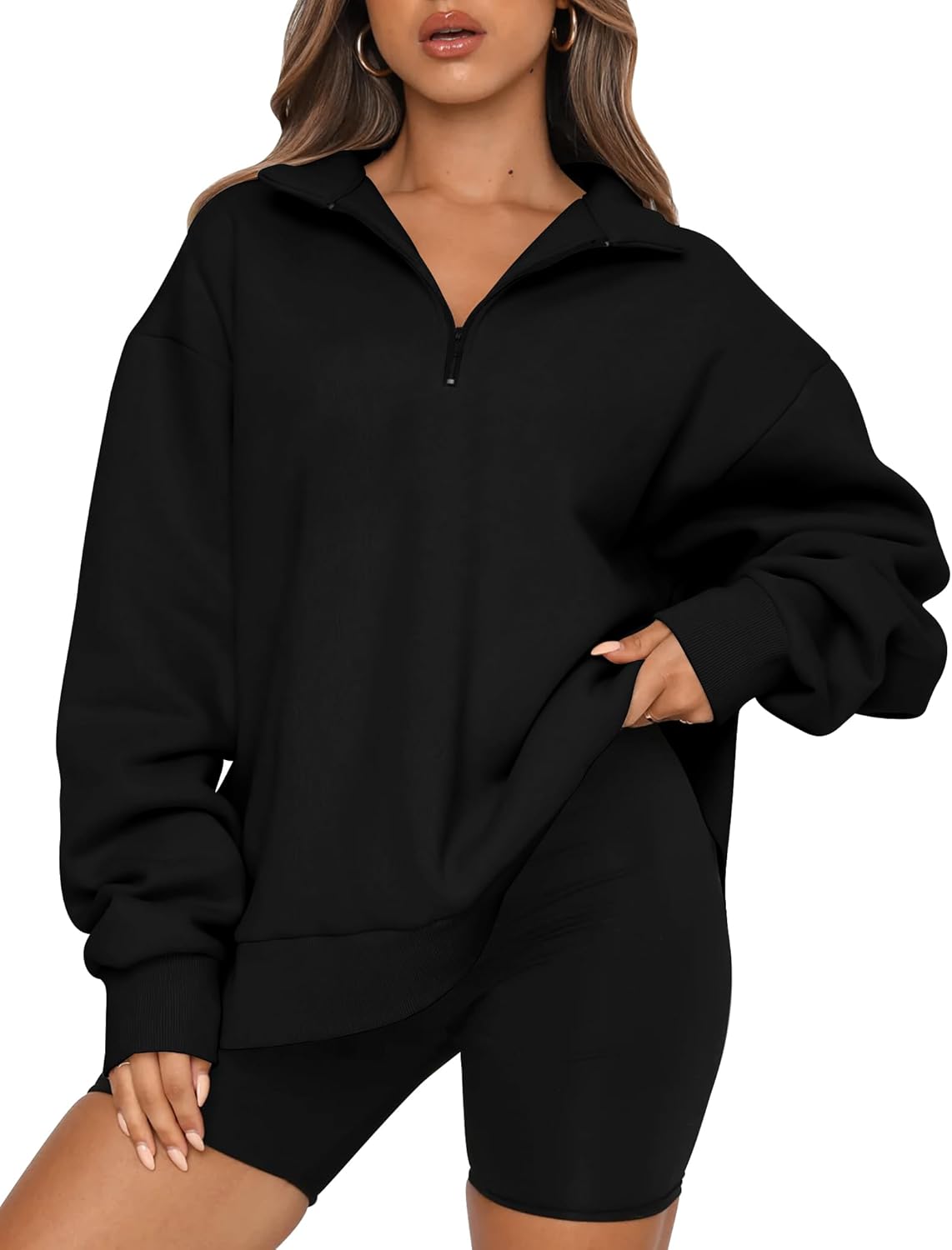 Trendy Queen Womens Oversized Sweatshirts for Fall Fashion