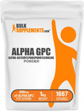 Alpha GPC 300mg Powder Choline Supplement - 1kg unflavored