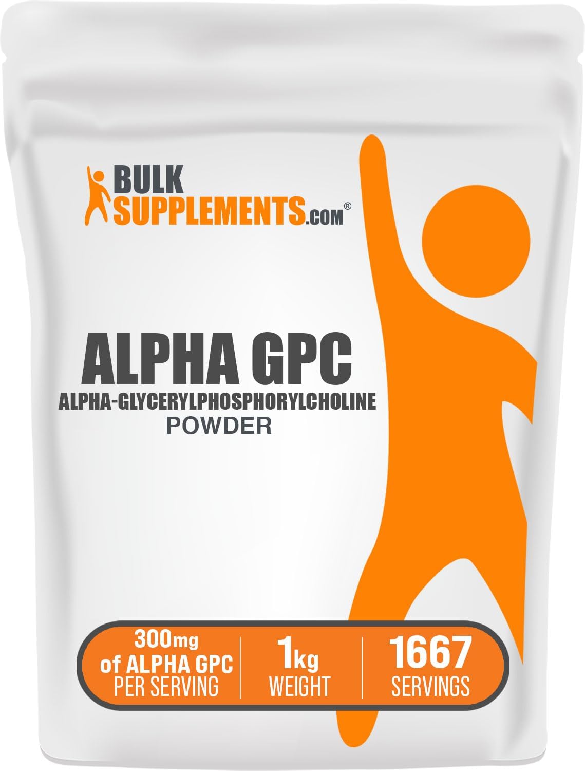 Alpha GPC Powder for Enhanced Health and Well-being 600mg