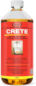 CRETE Urinal Drain Cleaner - Commercial-Grade Descaler & Deodorizer