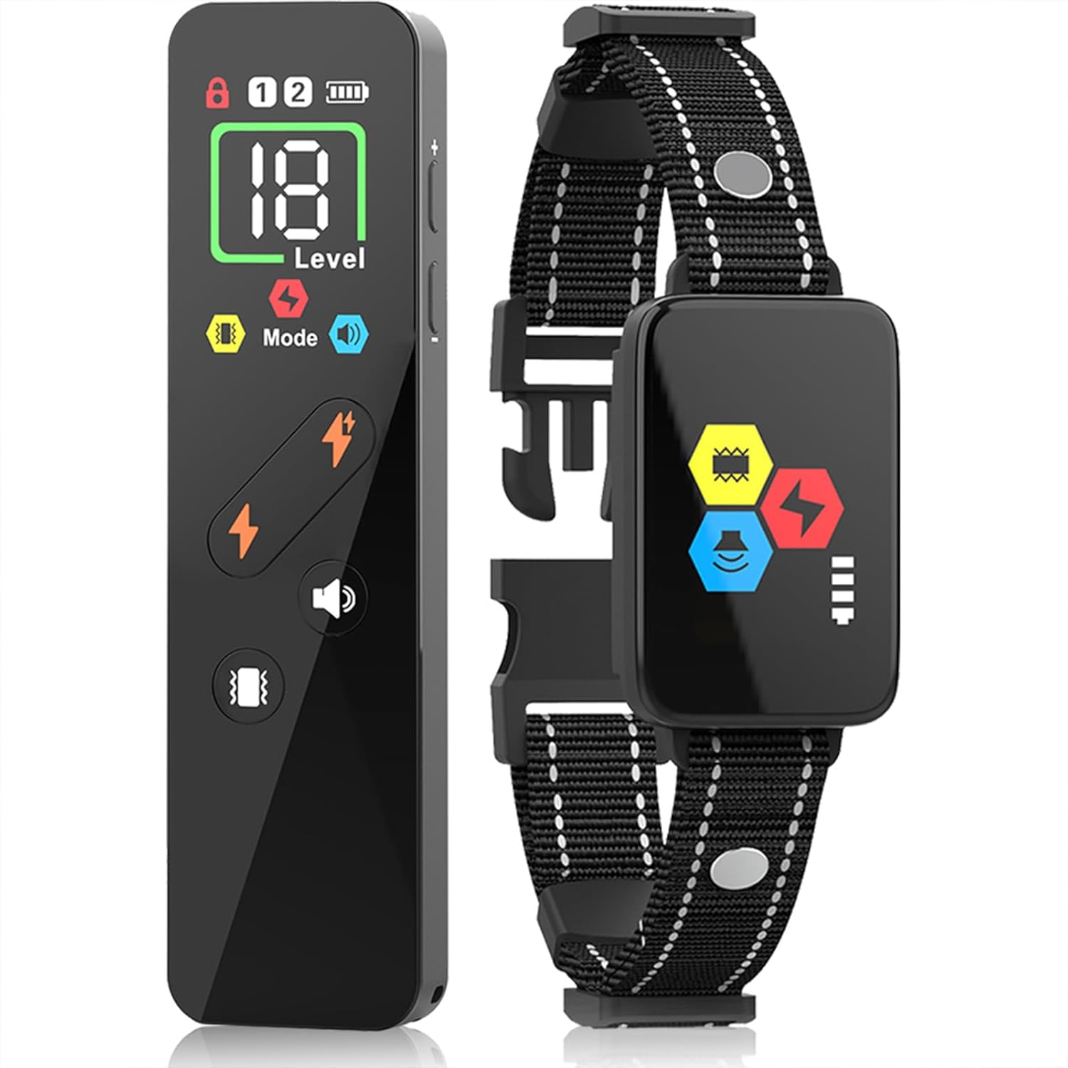 Dog Shock Collar with Remote Control for Effective Training