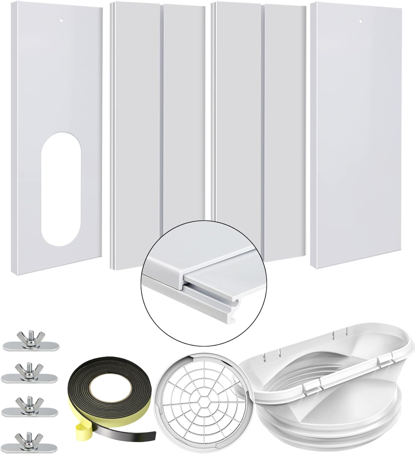 Effortless Installation with Universal Sliding Vent Kit
