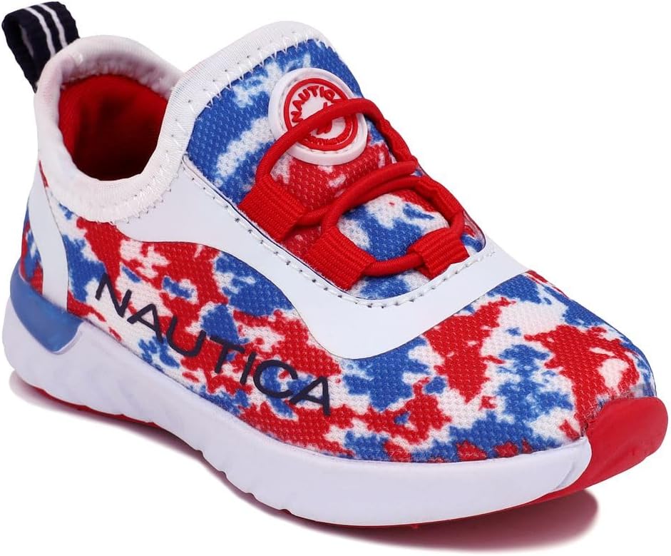 Nautica Kids Slip-On Bungee Running Shoes - Comfort & Style!