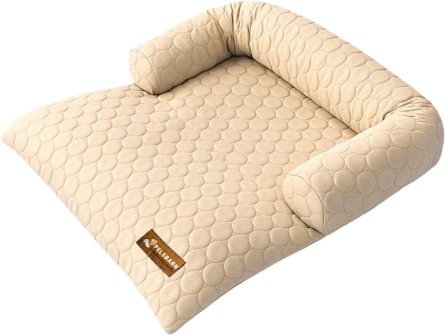 Pelsbarn Cooling Dog Bed - Ice Silk Comfort for Summer Heat