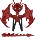 Himine Dragon Wings Props Cosplay Wing With Tail Mask - Lightweight