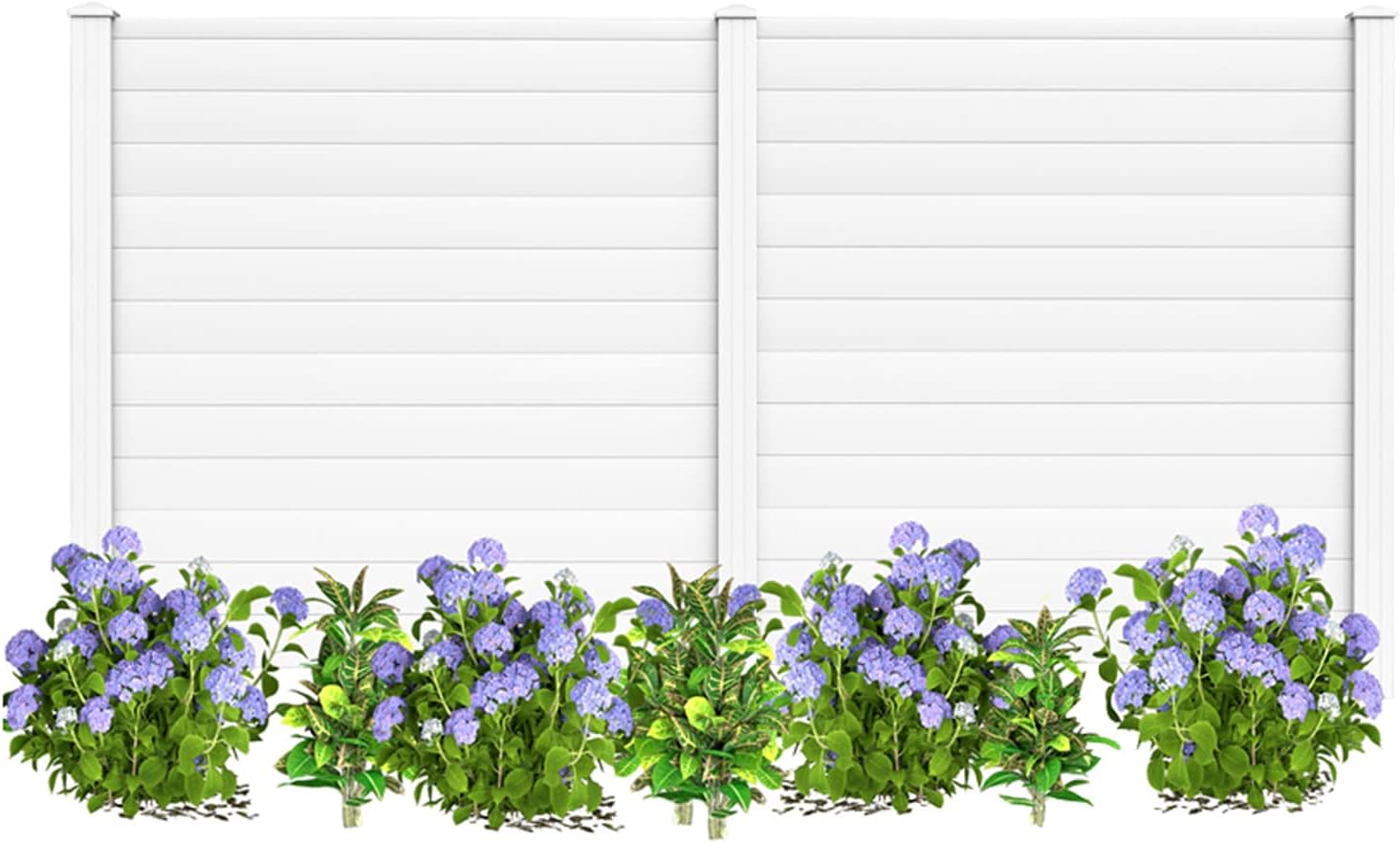 Privacy Fence Screen for Garden Yard - 48x48 Air Conditioner Fence