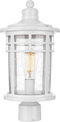 Darkaway Outdoor Post Lights 17in White - Durable Waterproof Lighting