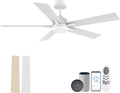 52 Smart Ceiling Fan with Lights Remote and Voice Control - Quiet DC