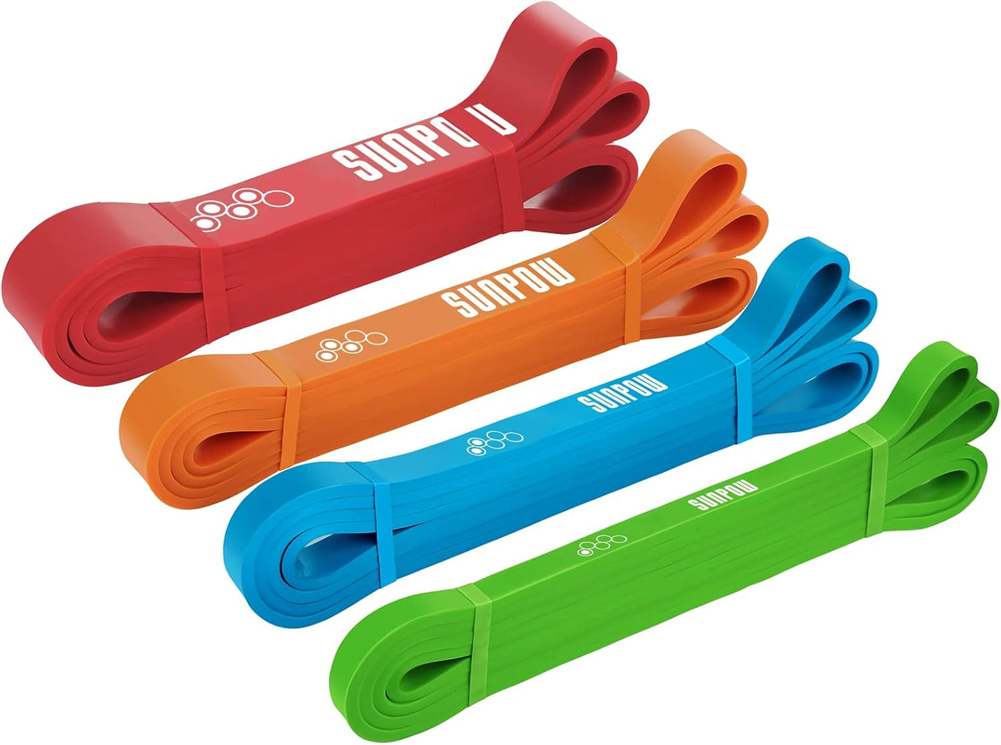SUNPOW Pull Up Assistance Bands Set for Effective Workouts