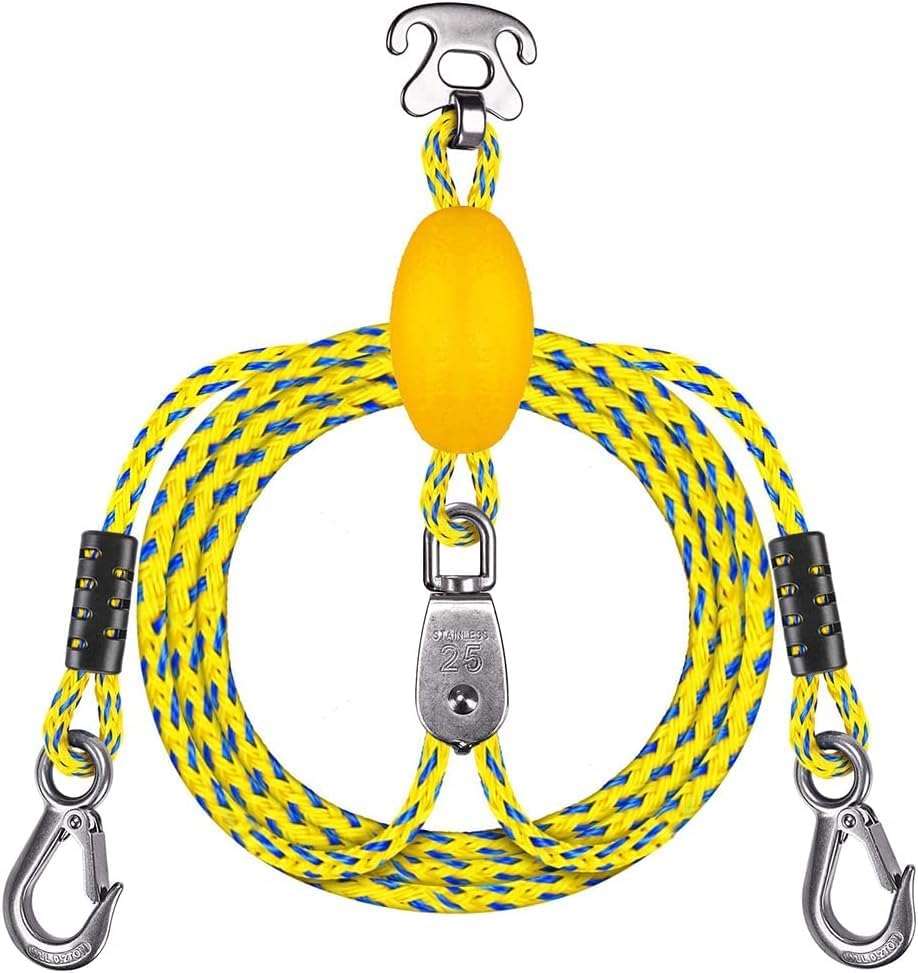 SELEWARE Heavy Duty Boat Tow Harness for Tubing and Water Sports