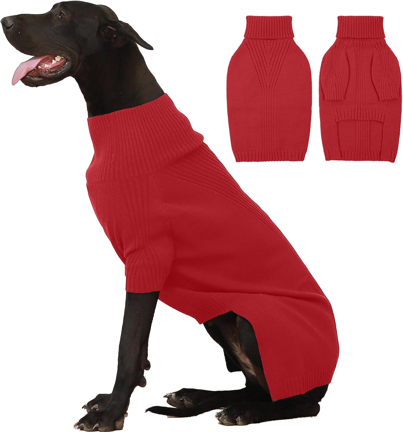 IECOii Extra Large Dog Sweater 4XL for Giant Breeds
