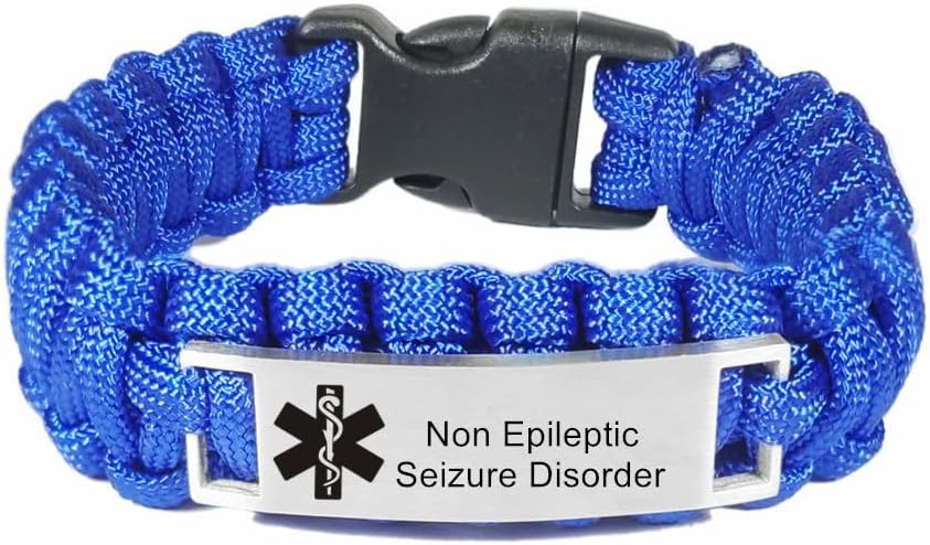 Seizure Alert Medical ID Bracelet for Men - LiFashion