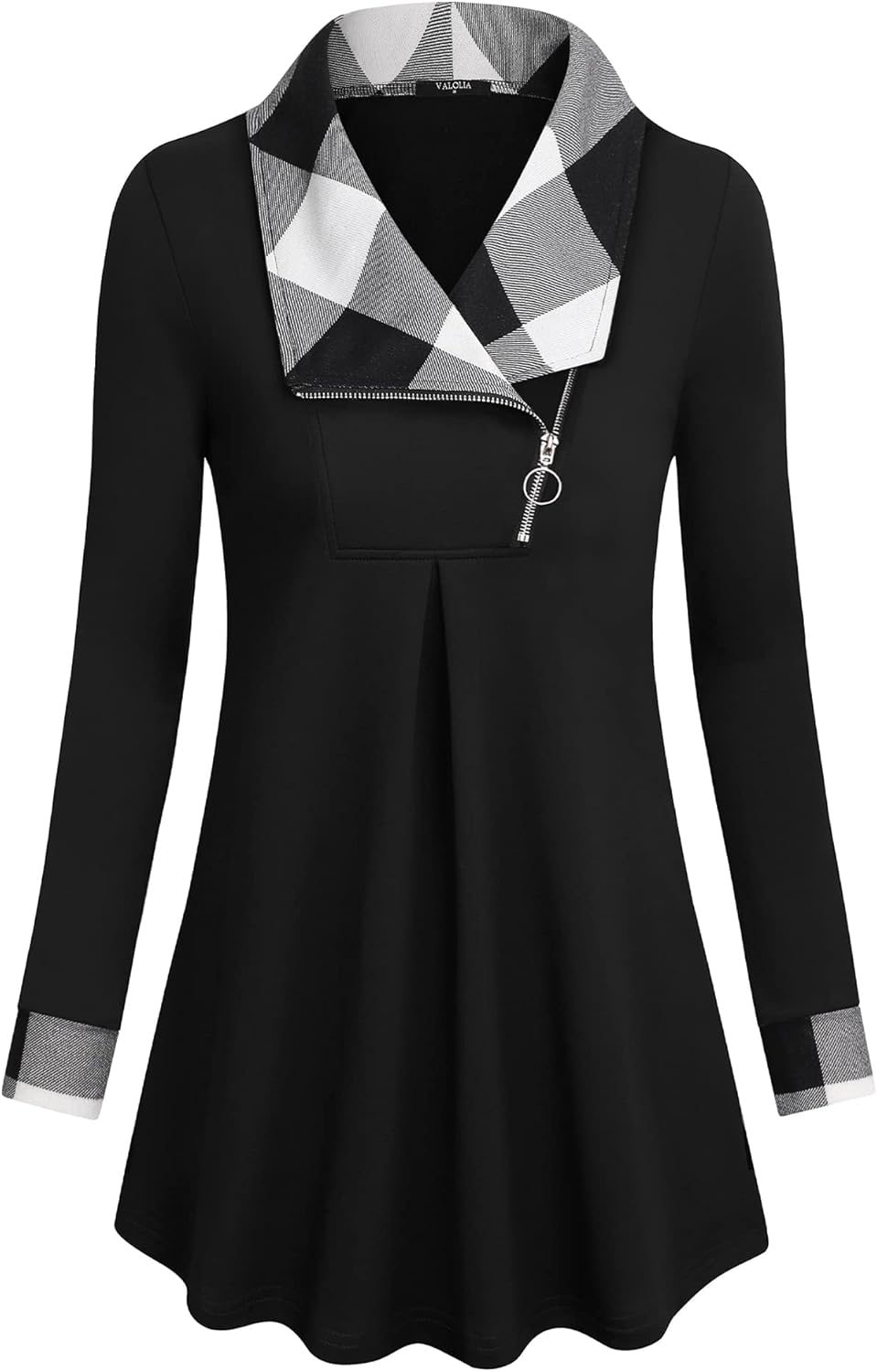 VALOLIA Women's Casual Swing Sweatshirt for Cozy Fall Style