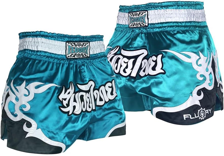 FLUORY Muay Thai Fight Shorts for MMA and Kickboxing Training