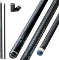 Carbon Fiber Pool Cue 58in Low Deflection Cue Stick - Precise Play