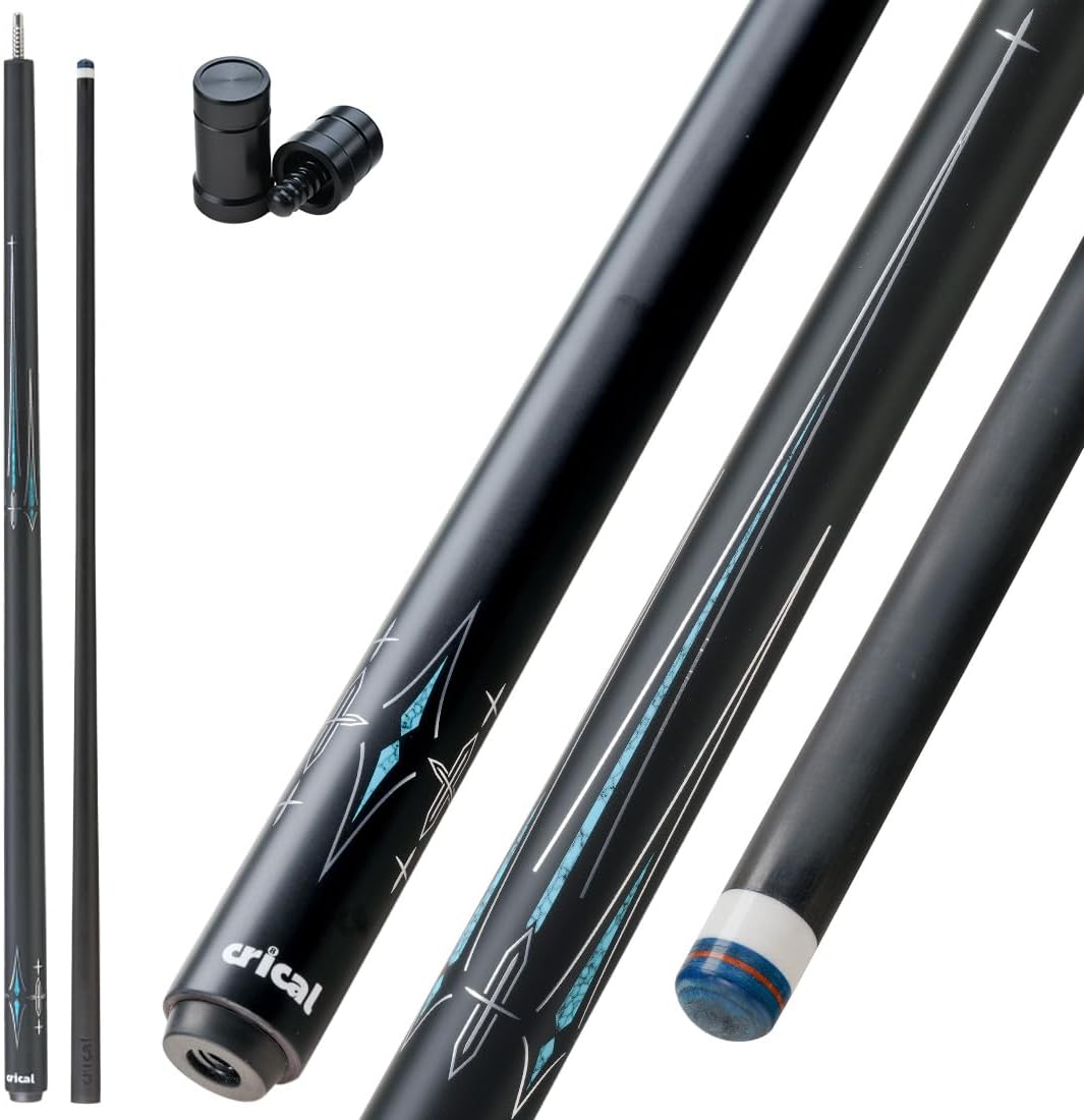 Professional Carbon Fiber Pool Cue Stick 58in for Billiards
