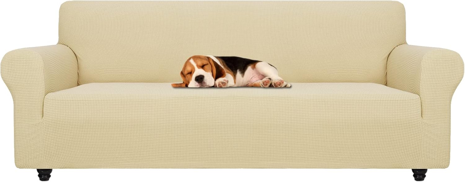 ZNSAYOTX Stretch Oversized Couch Cover for Pet Furniture Protection