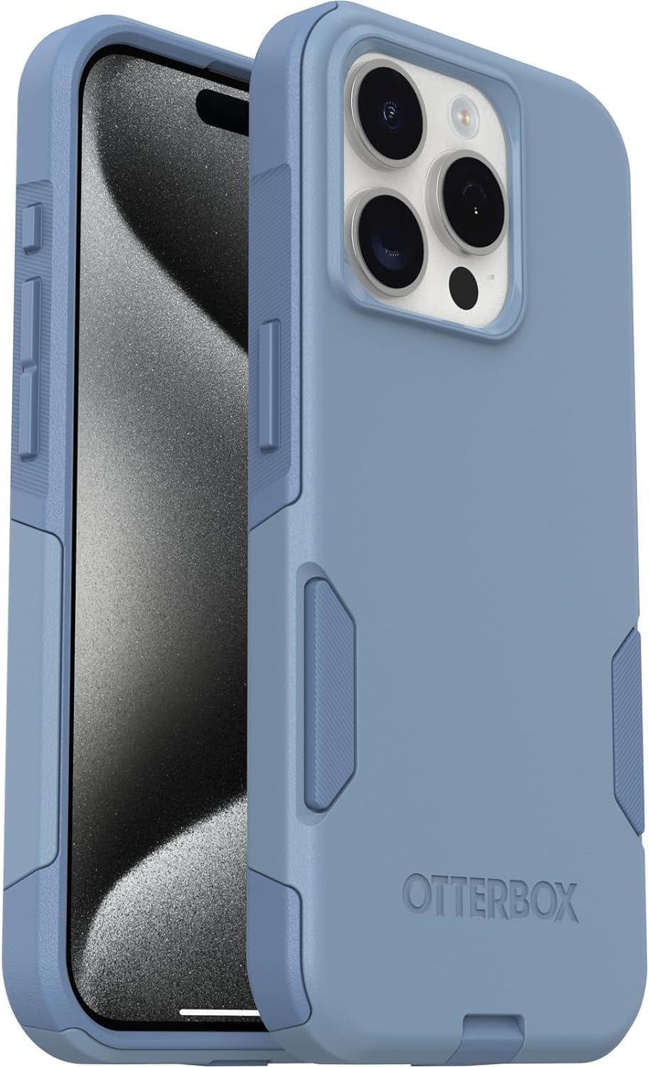 OtterBox Commuter Series Case for iPhone 15 Pro - Crisp Denim