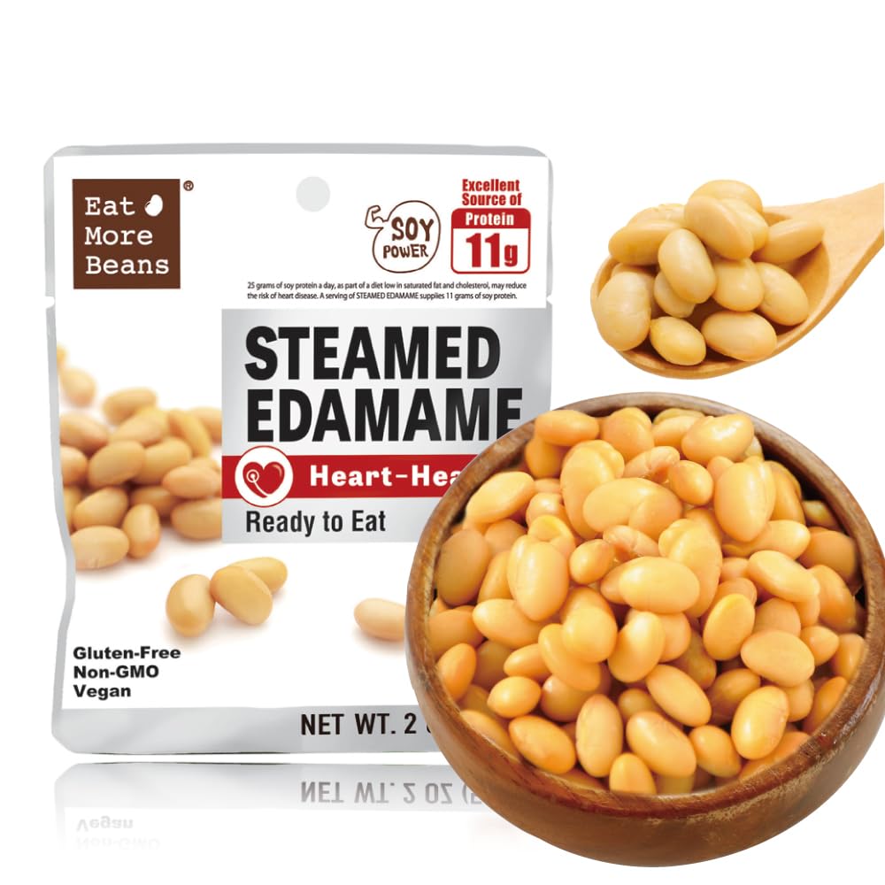 Steamed Edamame Snack Series - Healthy Protein-Packed Treat