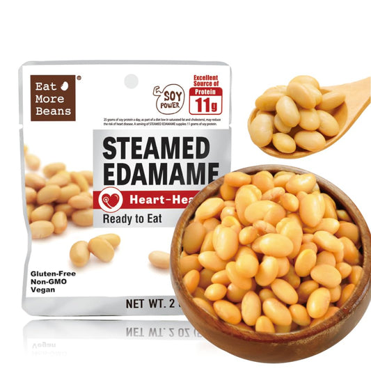 Steamed Edamame Snack Series - Healthy Protein-Packed Treat