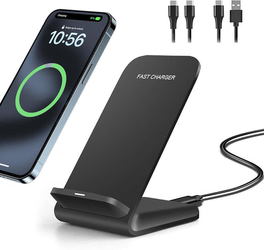 20W Fast Wireless Charging Stand for iPhone & Galaxy
