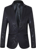 Stylish White Leather Blazer for Men