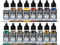 Medieval Colors Model Paint Set - 16 x 18 ml for Figures