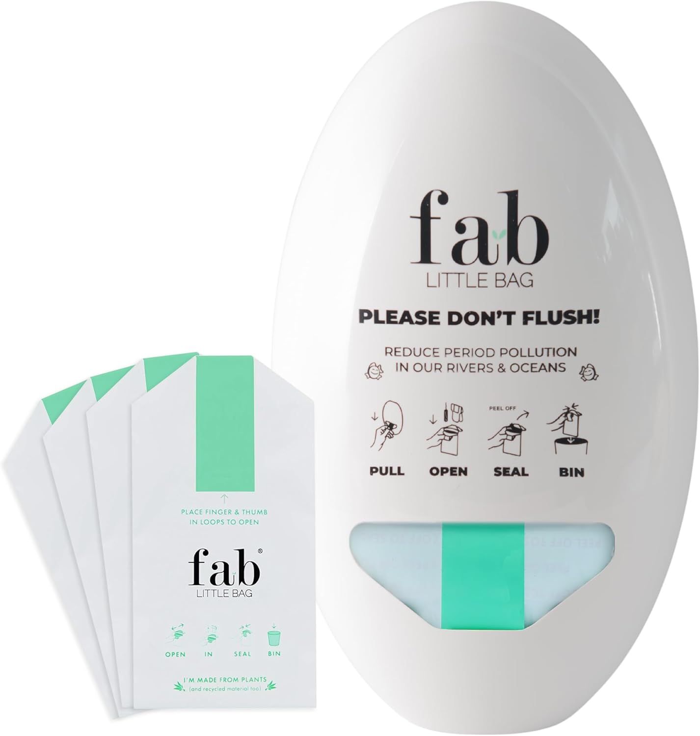 Fab Little Bag Feminine Hygiene Disposable Bags Set for Care