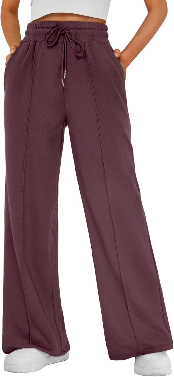 Womens Wide Leg Sweatpants for Fall Fashion and Comfort