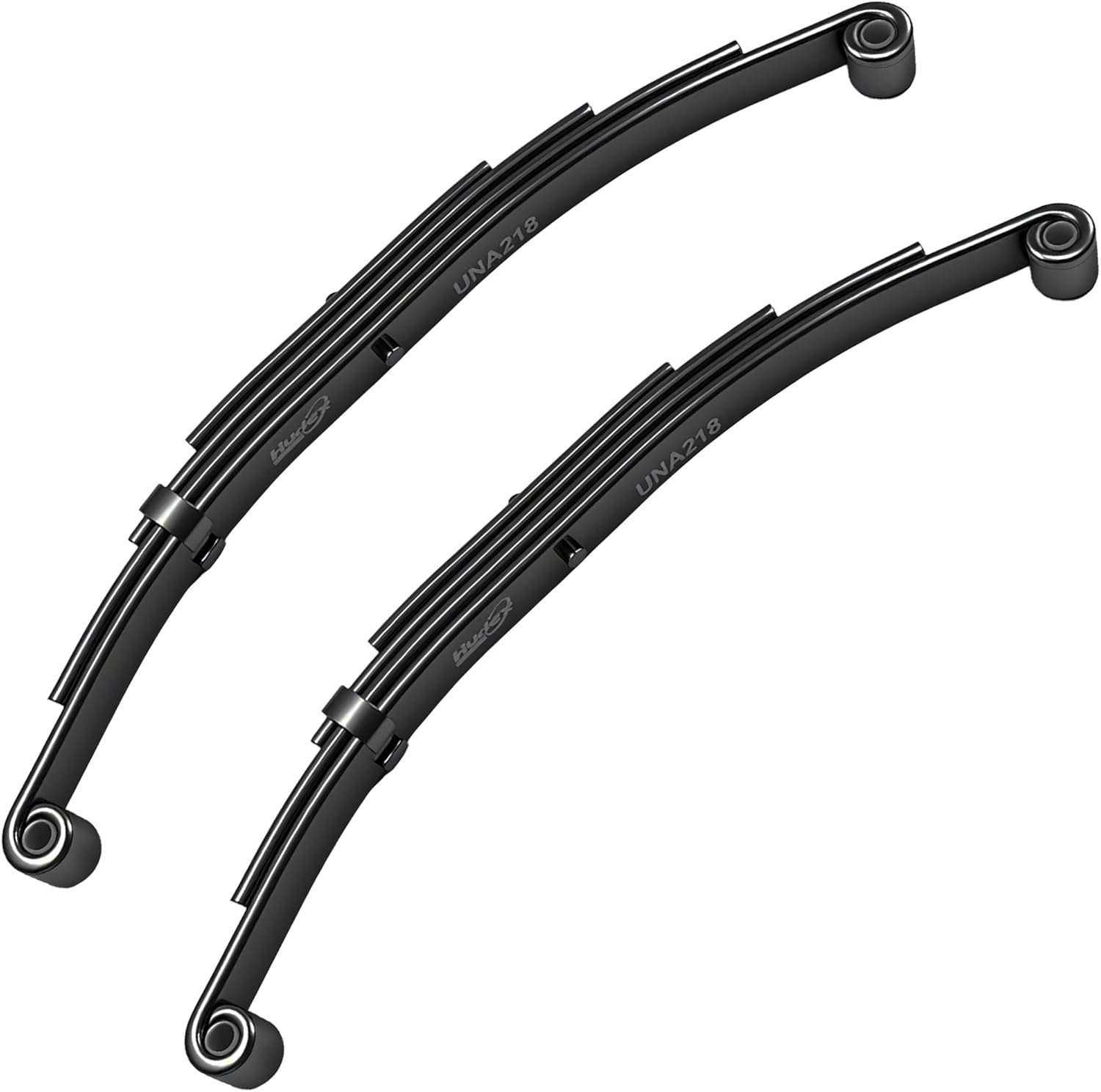 4-Leaf Double Eye Trailer Spring Set for 3,500 lbs Axles