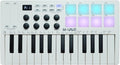 Portable White Keytar MIDI Keyboard - Enhance Your Music on the Go!