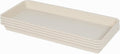 4 Pack Plastic Plant Tray Saucers Rectangular 16 in - Window Fit