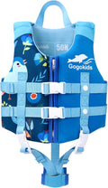 Gogokids Toddler Swim Vest for 20-50 lbs - Adjustable Float Jacket