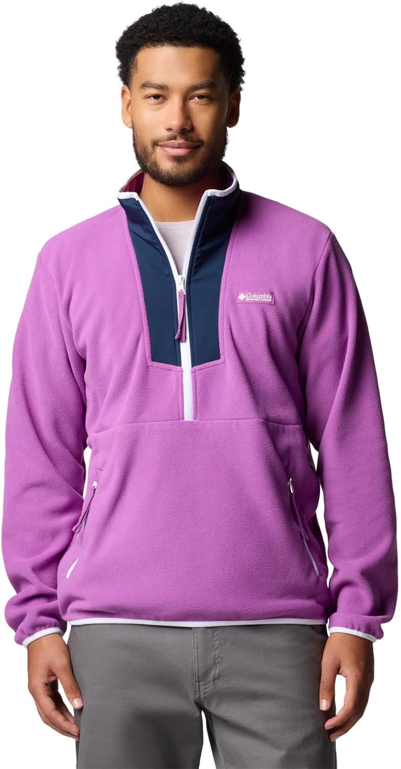 Columbia Mens Sequoia Grove Half Zip Fleece for Ultimate Comfort