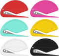 Letter Opener 6 Pack Envelope Slitter - Safe, Compact Openers
